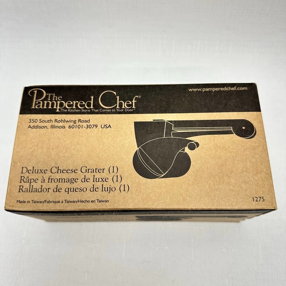 The Pampered Chef Kitchen The Pampered Chef Deluxe Cheese Grater